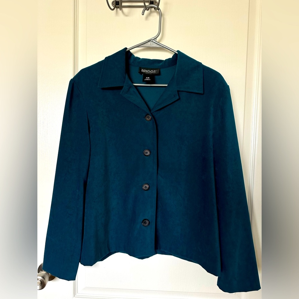 Teal Blazer jacket